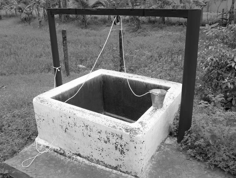 The connection between Water and Religion - A sacred well at Bhagwati temple in Alappuzzha district, Kerala